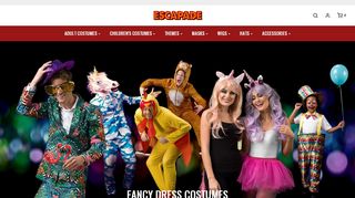 
                            5. Escapade Fancy Dress Costumes and Accessories, Masks & Wigs