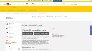 
                            9. Escape Cinemas in Chennai - MakeMyTrip