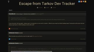 
                            12. Escape from Tarkov Dev Tracker