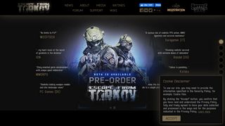 
                            2. Escape from Tarkov official page