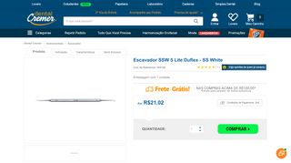 
                            13. Escavador SSW 5 Lite Duflex - SS White | Dental Cremer Produtos
