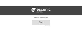 
                            8. Escenic Content Studio Webstart!