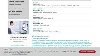 
                            13. ESC/ESA Guidelines on non-cardiac surgery: cardiovascular ...