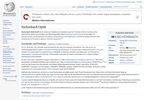 
                            12. Eschenbach Optik – Wikipedia