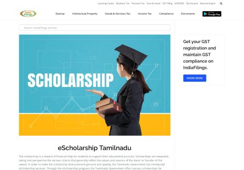 
                            7. eScholarship Tamil Nadu - IndiaFilings