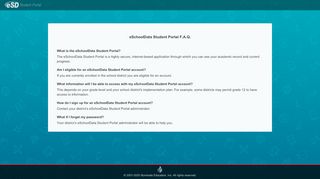 
                            1. eSchoolData - Student Portal