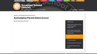 
                            11. Eschoolplus Parent Home Access – Parents – Scranton School District