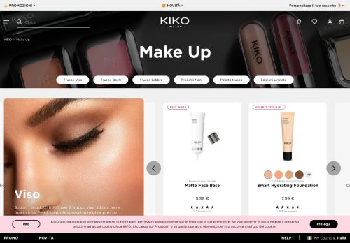 
                            11. Esclusiva KIKO KISSES: Private Sales -30% - KIKO MILANO