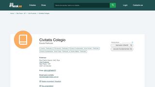 
                            6. Escola - Civitatis Colegio - São Paulo - SP