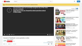
                            7. Escola do Trabalhador: cursos gratuitos e online - YouTube