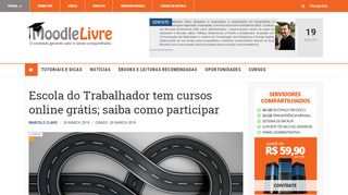 
                            7. Escola do Trabalhador tem cursos online grátis; saiba como participar