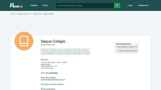 
                            7. Escola - Itaqua Colegio - Itaquaquecetuba - SP