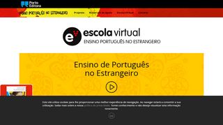 
                            3. Escola Virtual | Ensino Português no Estrangeiro - Porto Editora