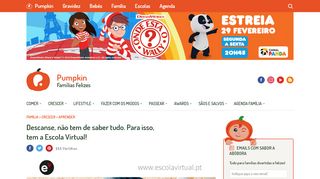 
                            6. Escola Virtual: saiba tudo sobre a plataforma - Pumpkin.pt