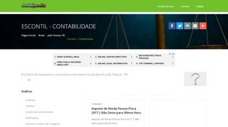 
                            13. Escontil - Contabilidade, RUA AVELINA DOS SANTOS, 1016 SALA ...