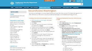 
                            6. ESDWAGOV - SecureAccess Washington