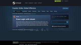 
                            7. Esea Login with steam :: Counter-Strike: Global Offensive General ...
