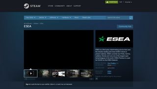 
                            4. ESEA on Steam