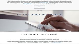 
                            4. Esercenti Online | Diners Club Italia