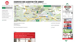 
                            7. eService der Agentur für Arbeit - Unser Stadtplan