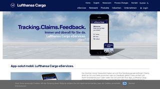 
                            12. eServices App | Lufthansa Cargo
