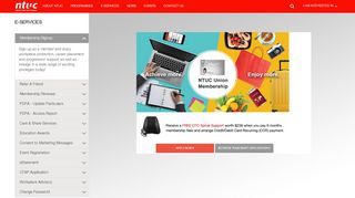 
                            2. EServices | Application | NTUC Membership