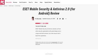 
                            9. ESET Mobile Security & Antivirus 2.0 (for Android) Review & Rating ...