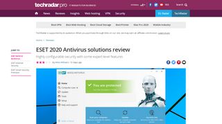 
                            10. ESET NOD32 Antivirus Review | TechRadar