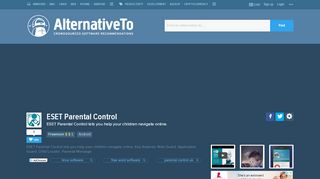 
                            11. ESET Parental Control Alternatives and Similar Apps - AlternativeTo.net