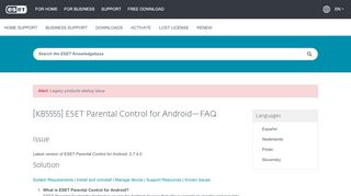 
                            4. ESET Parental Control for Android—FAQ—ESET Knowledgebase