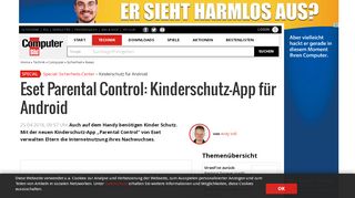 
                            9. Eset Parental Control: Kinderschutz-App für Android - COMPUTER BILD