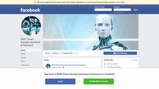 
                            3. ESET Smart Security Username & Password - Home | Facebook