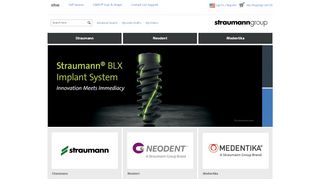 
                            3. eShop - Customer portal Straumann USA