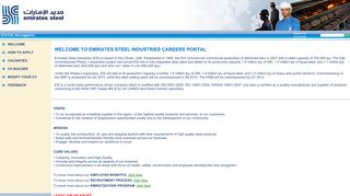 
                            7. ESI Careers Portal - Emirates Steel