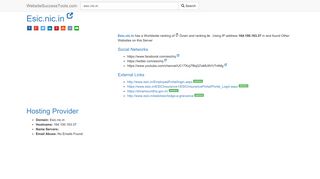 
                            10. Esic.nic.in Error Analysis (By Tools) - WebsiteSuccessTools.com