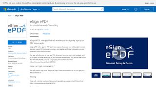 
                            4. eSign ePDF - Microsoft AppSource