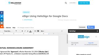 
                            4. eSign Using HelloSign for Google Docs | HelloSign Blog