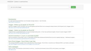 
                            8. Esis Rovict Online Inloggen - WAZZZUP