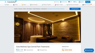 
                            5. Eska Wellness Spa Central Park Treatments - Traveloka.com