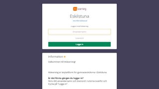 
                            10. Eskilstuna - itslearning