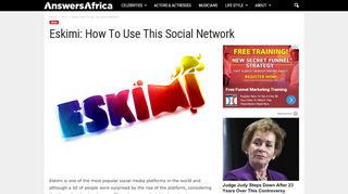 
                            11. Eskimi: How To Sign Up And Use This Social Network - ...