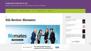 
                            13. ESL Review: Bizmates – Conversations with Joi