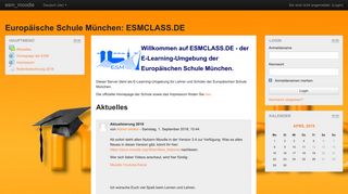 
                            5. esm_moodle - Europäische Schule München: ESMCLASS.DE