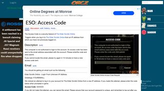 
                            9. ESO: Access Code - Orcz.com, The Video Games Wiki