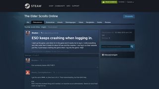 
                            7. ESO keeps crashing when logging in. :: The Elder Scrolls Online English