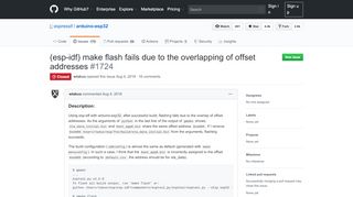 
                            4. (esp-idf) make flash fails due to the overlapping of offset addresses ...
