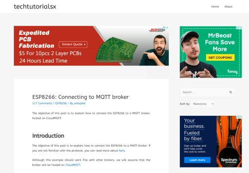 
                            5. ESP8266: Connecting to MQTT broker – techtutorialsx