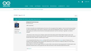 
                            5. ESP8266 NTP DS3231 Zeit setzen - Arduino Forum