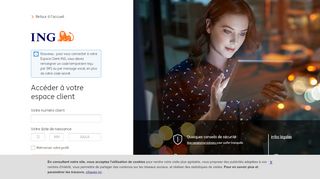 
                            1. Espace client : accédez à vos comptes - ING