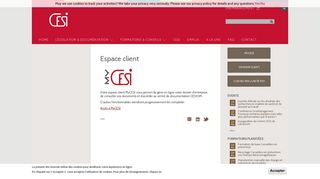 
                            5. Espace client | CESI